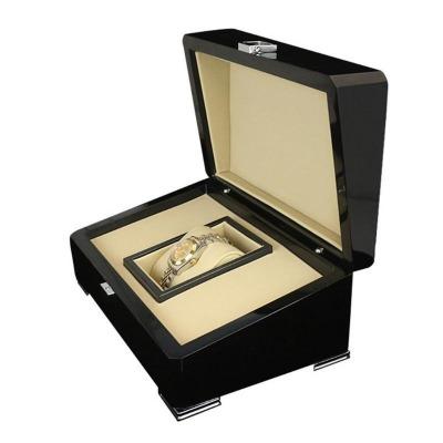 Boîte à montre en bois noir Limenia™ 200000130 Limenia